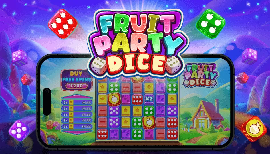 Tampilan Menarik Slot Fruit Party Dice