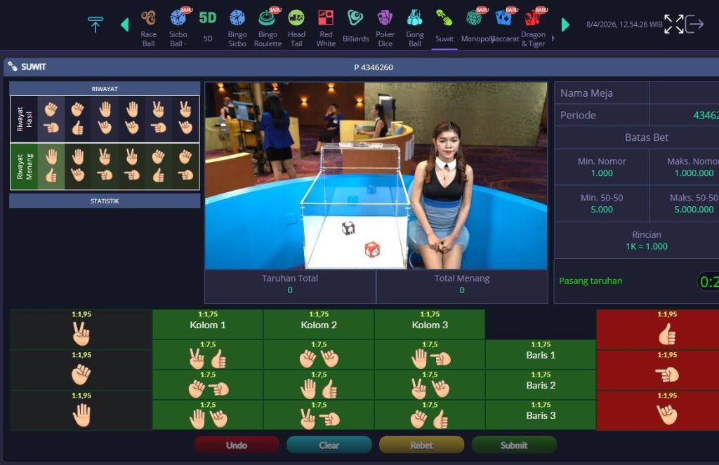 Bermain Suwit Livegame