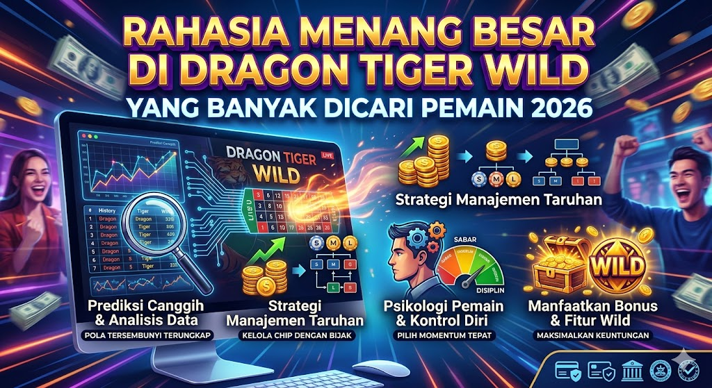 Rahasia Menang Besar di Dragon Tiger Wild yang Banyak Dicari Pemain 2026
