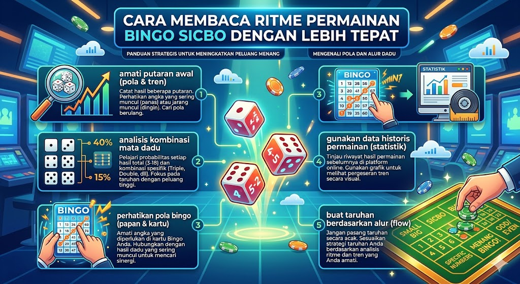 Cara Membaca Ritme Permainan Bingo Sicbo dengan Lebih Tepat